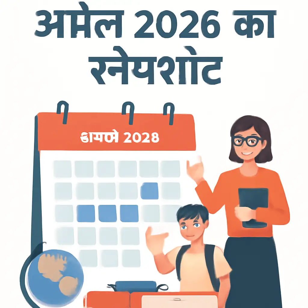 शिक्षा विभाग, राजस्थान - शिविरा पंचांग: 2026-2027 pdf Download शिविरा पंचांग अप्रैल 2026 कैलेंडर स्नैपशॉट