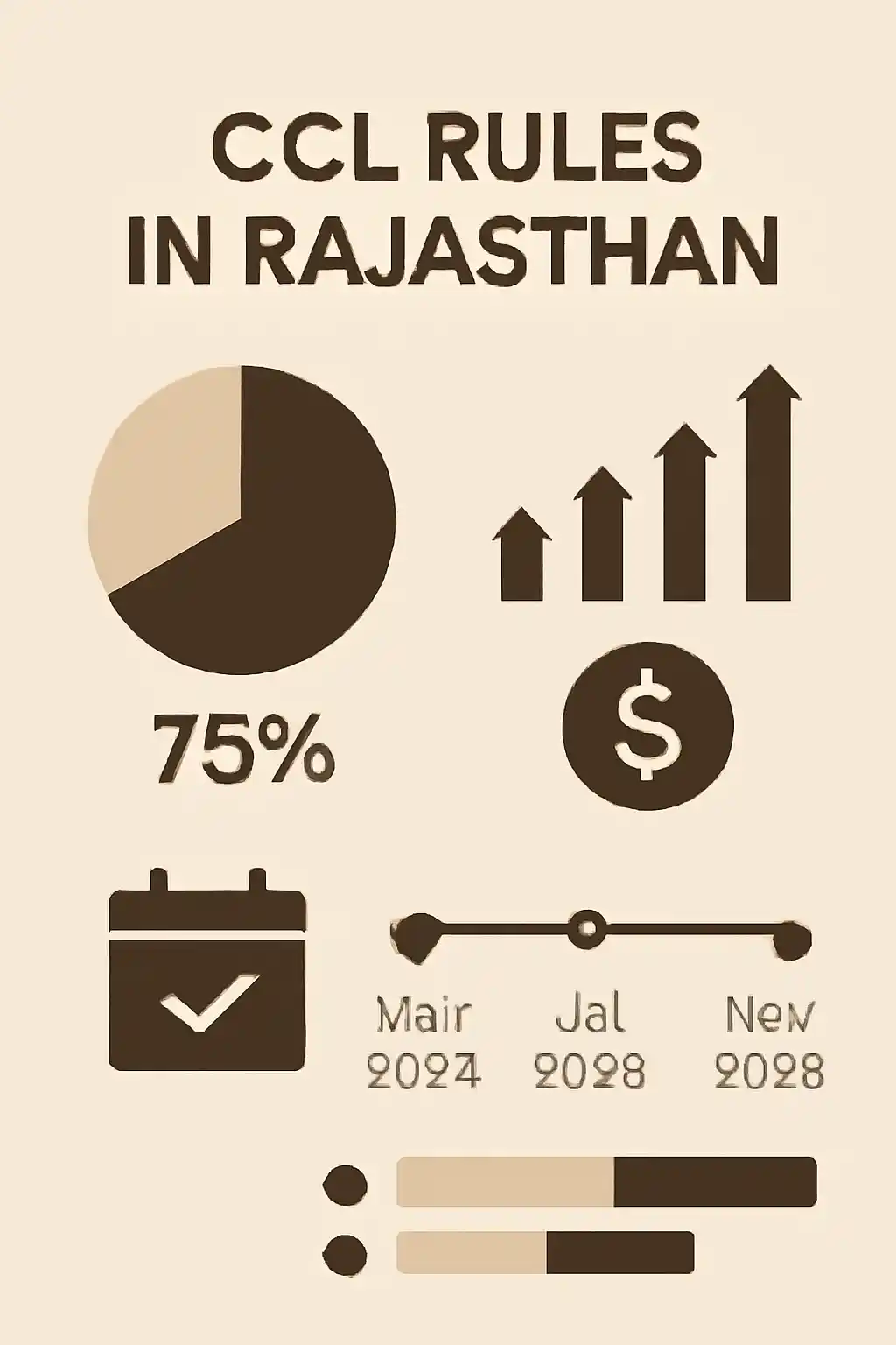 CCL Rules In Rajasthan infographic
