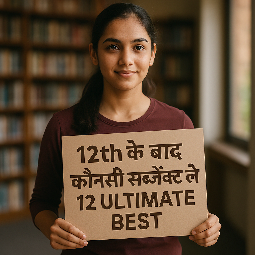 Student choosing career path after Class 12 - 12th Ke Bad Konsi Subject Le 12 Ultimate Best