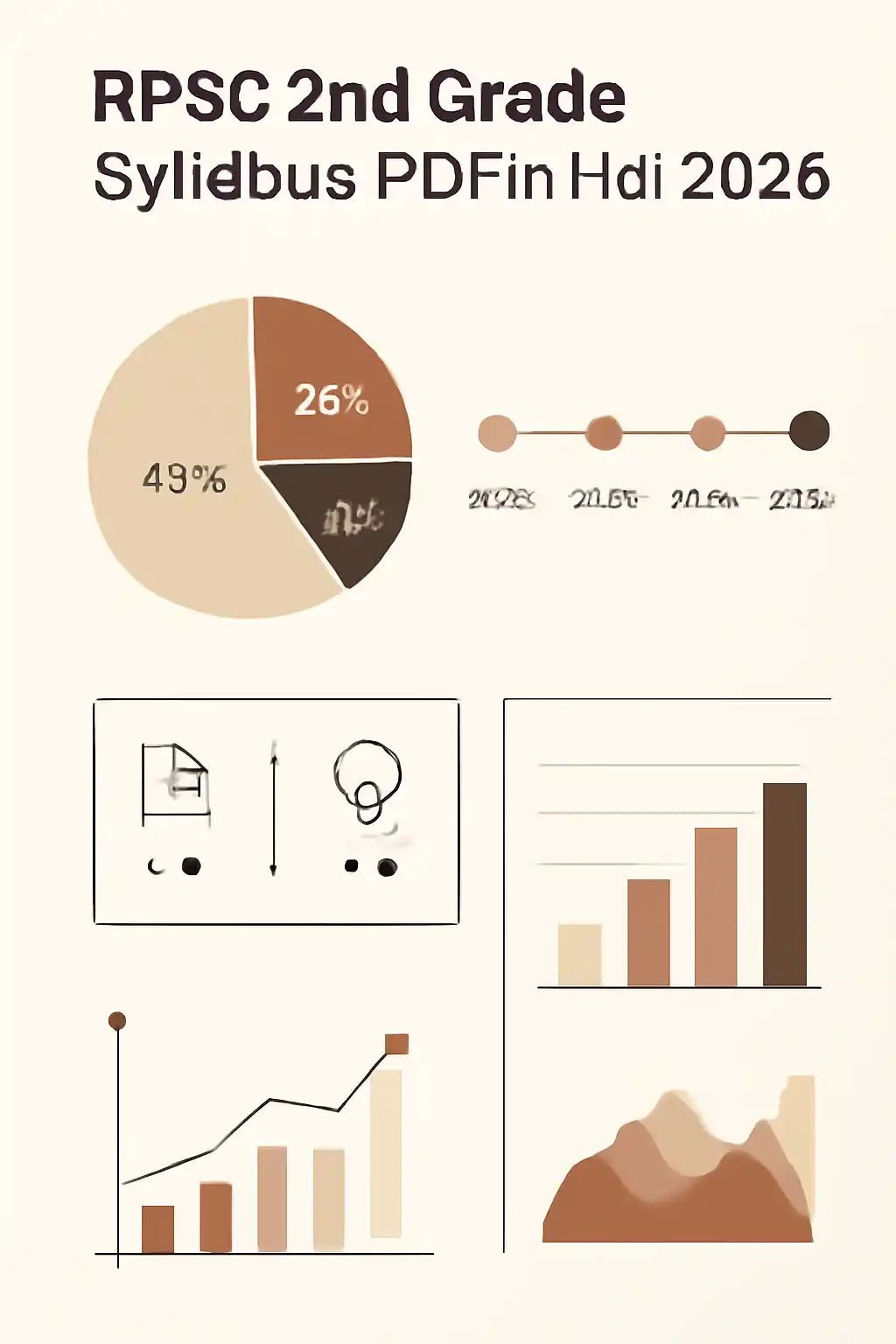 rpsc 2nd grade syllabus pdf in hindi 2026 Paper-1 चार भागों का सार