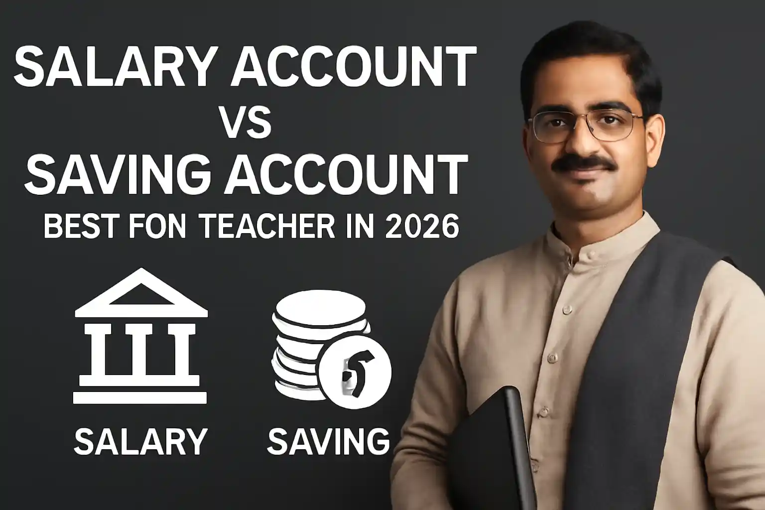 Salary Account VS Saving Account Best For Teacher In 2026 - Rajasthan teacher banking comparison