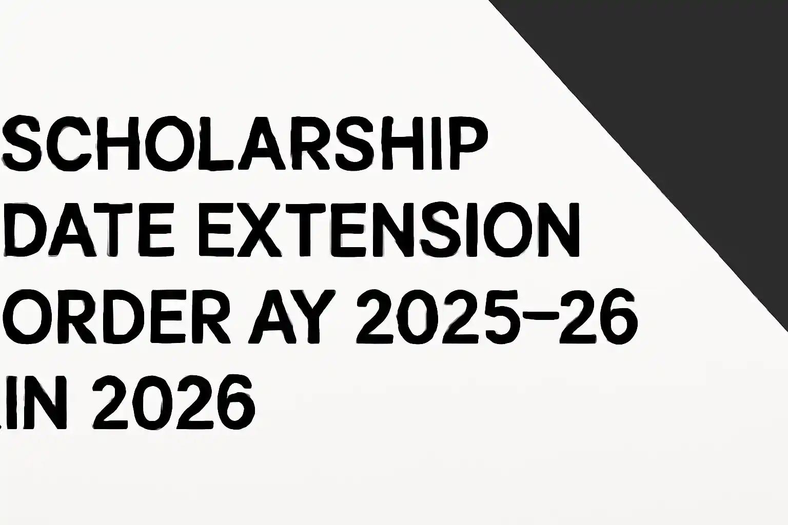 Scholarship Date extension order AY 2025-26 In 2026: राजस्थान छात्रवृत्ति पोर्टल अंतिम तिथि 30 अप्रैल 2026