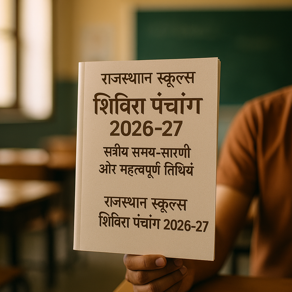 Shivira Panchang 2026-27 Rajasthan Schools कैलेंडर और महत्वपूर्ण तारीखें
